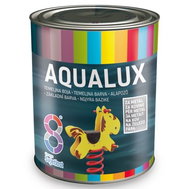 CHROMOS SVJETLOS Temeljna boja za metal Aqualux Siva 0,75 l