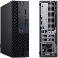 DELL Stolno računalo OptiPlex 7070 SFF / Intel Core i5-9400, 16 GB RAM, 256 GB SSD, Windows 11 Pro, crna (obnovljen)
