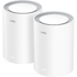 CUDY WiFi Mesh sustav BE3600/M3600 Wi-Fi 7 2 komada, bijeli