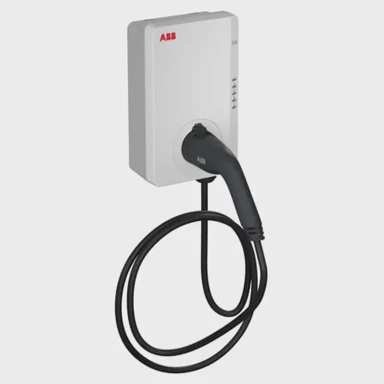 ABB AC zidna stanica za punjenje, 5m kabel za punjenje, RFID čitač, 4G, 22kW, 3-fazni sa 32A