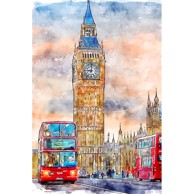 FEDKOLOR Slika 60x90 cm London