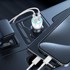 BWOO Punjač 38W USB-C auto s 2 priključka, bijela