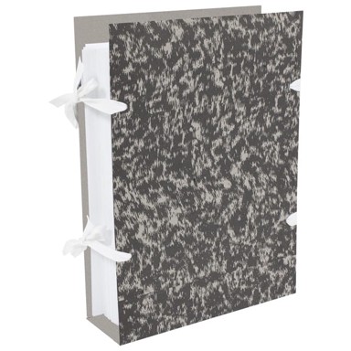 FORNAX Arhivska mapa 32 x 25 cm s vrpcom 1,2 m marmor