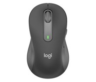 LOGITECH Miš M650 L za ljevake, crni, bežični, optički, 4000dpi, USB, BT