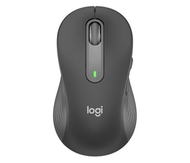 LOGITECH Miš M650 L za ljevake, crni, bežični, optički, 4000dpi, USB, BT