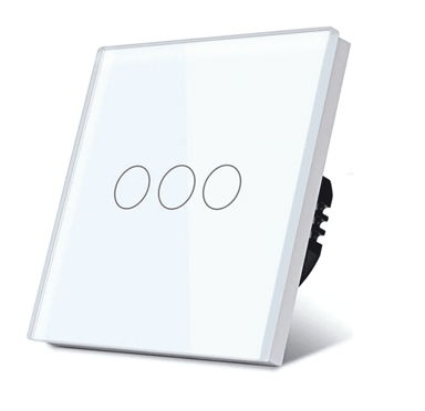 Pametni WiFi prekidač svjetla Three SL3, bijeli