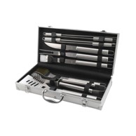Set pribora za roštilj, 11 dijelova, 46 x 23 x 8,5 cm