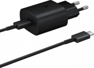 SAMSUNG Kućni punjač i podatkovni kabel SUPER FAST CHARGE, Type C - Type C, crni
