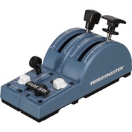 THRUSTMASTER Gaming set za upravljanje avionom TCA Quadrant Add-On Airbus Edition, plavi