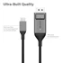 ALOGIC Kabel USB-C na DisplayPort, 1 m, sivi