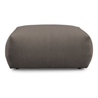 BOBOCHIC PARIS Sivi/smeđi tabure od samta Voltaire 