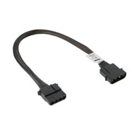 AKASA Kabel 4-Polni Molex, 30cm, crni AK-CBPW02-30