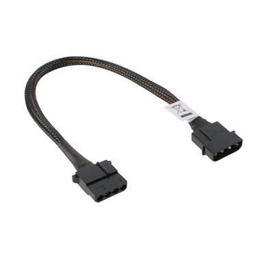 AKASA Kabel 4-Polni Molex, 30cm, crni AK-CBPW02-30