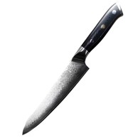Damaškov kuhinjski nož Big Chef Kp32715, crni
