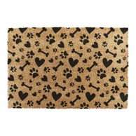 ARTSY DOORMATS Otirač od kokosovih vlakana 60x90 cm Paws and Bones