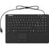 KEYSONIC Tipkovnica KSK-5230IN, USB, QWERTZ švicarska, crna