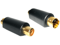 CABLETECH Adapter cinch ženski - S-VHS muški