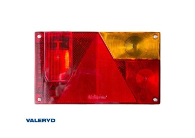 VALERYD Štop lampa za prikolicu desna Aspöck Multipoint 1 240x140x52mm katadiopter/svjetlo za registraciju 3010016