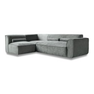 MIUFORM Svijetlo zelena kutna garnitura (s lijevim kutom) Flex Felix, 265x169x70,05 cm