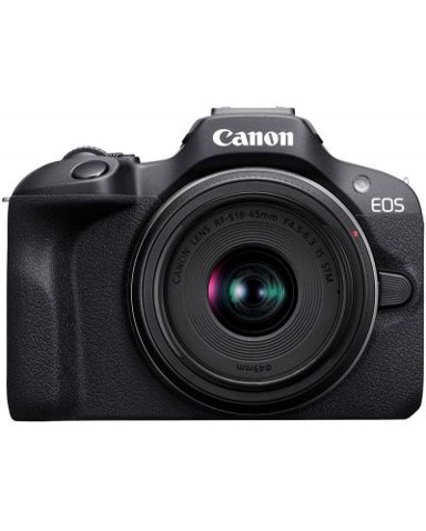CANON Digitalni fotoaparat EOS R100 18-45 + RF-S 18-45mm F4.5-6.3 IS STM Travel KIT