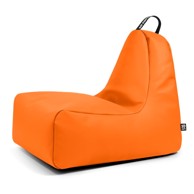 SO SOFT? Narančasta dječja vreća za sjedenje od imitacije kože Chill M 