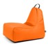 SO SOFT? Narančasta dječja vreća za sjedenje od imitacije kože Chill M 