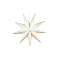 MARKSLÖJD Bijeli svjetlosni ukras s božićnim motivom ø 75 cm Solvalla 