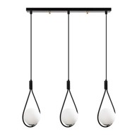 Visilica Mudoni tris, 3xE27, crna