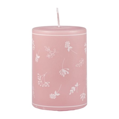 UNIPAR Roza svijeća Fleur, 48 h