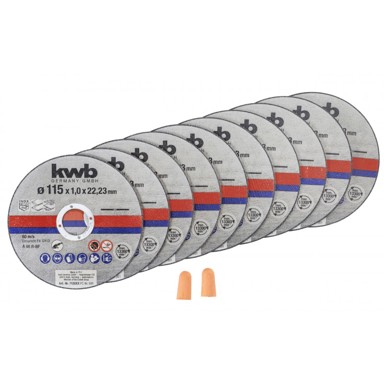 KWB Rezna ploča za metal OPP 115x1,0 mm, SET 10/1