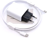 GOOGLE Zidni punjač GA02275-EU, snaga 30 W, izlaz 3 A, 1 × USB-C, USB-C kabel, bijela