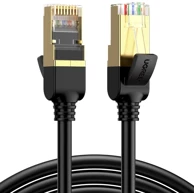 UGREEN Ethernet kabel NW107, 5 m, CAT7, STP, RJ45, 10 Gbps, crni