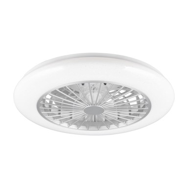 TRIO Bijela LED stropna svjetiljka Stralsund