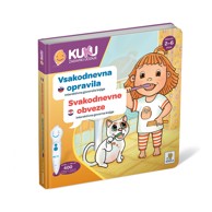 KUKU Dječja knjiga Interaktivna knjiga Svakodnevne obaveze, bez olovke