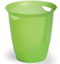 Koš za smeće Trend prozirno zelena