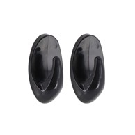 TENDANCE Kupaonski dodatak KUKICA 2/1, 3M, crna