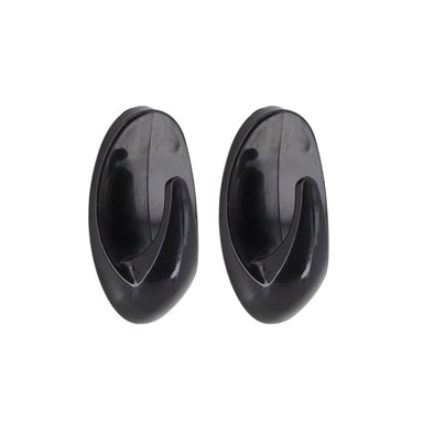 TENDANCE Kupaonski dodatak KUKICA 2/1, 3M, crna