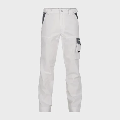 DASSY Radne hlače Nashville, bijelo/sive, vel. 56