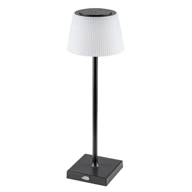 Stolna svjetiljka Taena, LED, IP44, 200 lm, crna