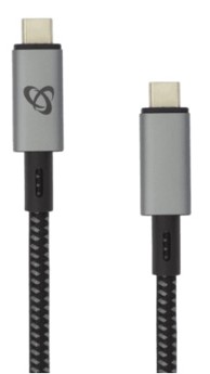 SBOX Kabel, USB-C 3.1 (M) na USB-C 3.1 (M), 100W, 1.5m, crni