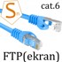 LANBERG FTP kat 6 patch kabel 0,5 m, plavi