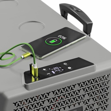 YOLCO Prijenosni hladnjak BCX30 F, 28L, bluetooth, crno-sivi