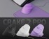 NATEC Vertikalni žičani miš Crake 2 Pro 12800 DPI 6 tipki tihi prekidači RGB LED, ljubičasti