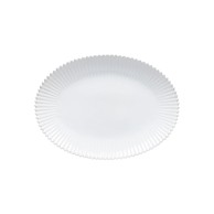 COSTA NOVA Bijeli tanjur za posluživanje od kamenine Pearl, 37x51 cm