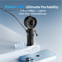 SOTHING Ventilator prijenosni Foldable Handheld Fan Engine Z 3600 mAh, crni