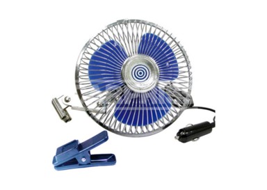 CAPRISS Ventilator 12v upaljač krom 20cm 70570012