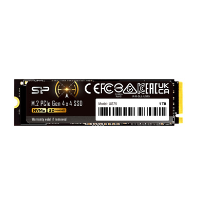 SILICON POWER SSD US75, 1TB, M.2 NVMe, PCIe Gen4x4, 7000/6000 MB/s SP01KGBP44US7505