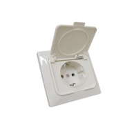 WL Utičnica s poklopcem, 1239L, šuko