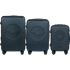 WINGS Set kofera SWALLOW, 3-dijelni (L,M,S), ABS+, tamno zeleni