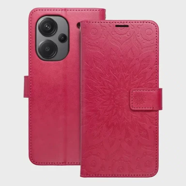 MEZZO Preklopna torbica Book Case za Xiaomi Redmi Note 13 Pro Plus 5G, mandala magenta